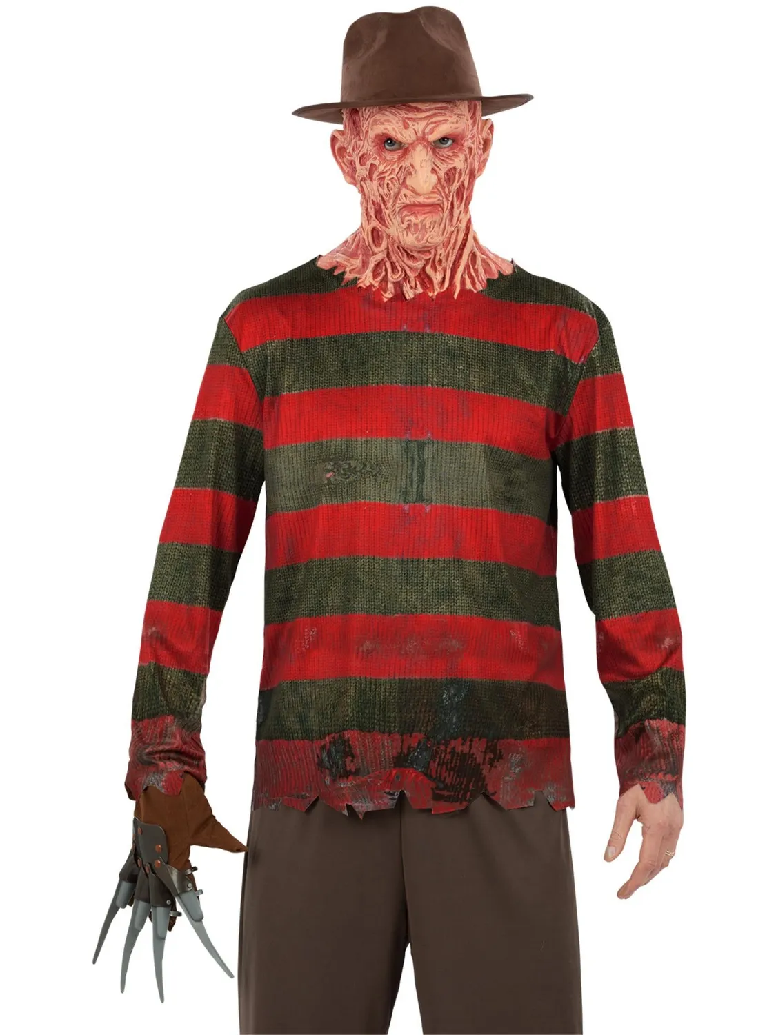 Smiffys Nightmare Elm Street Freddy Krueger Costume 3 Pezzi
