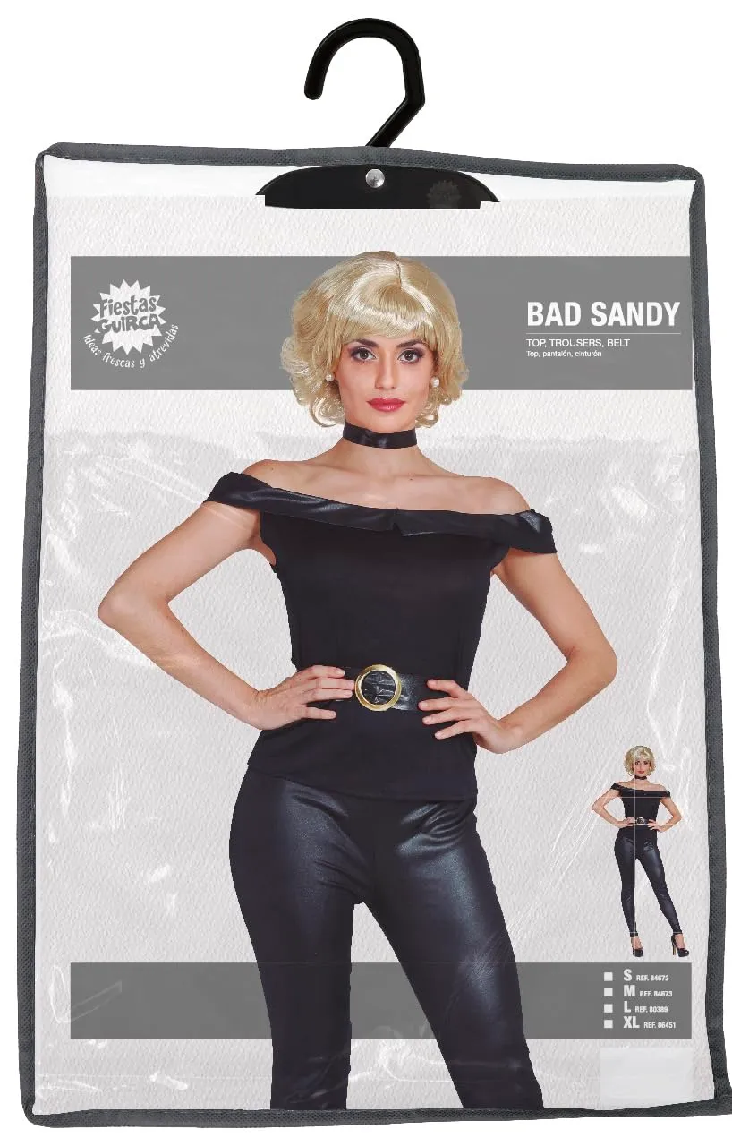 Fiestas Guirca Bad Sandy costume donna taglia unica anni '50