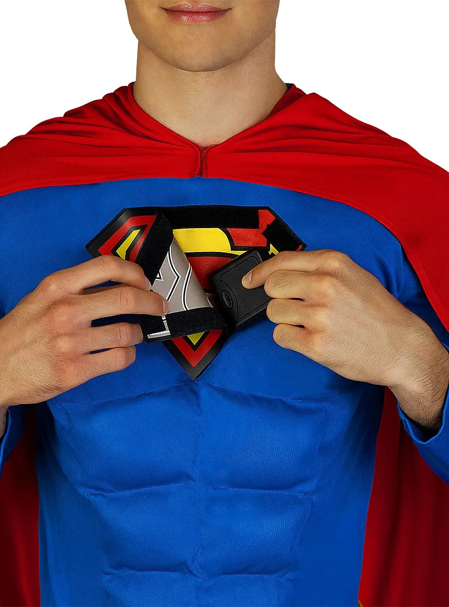 Funidelia Superman Lights On Costume Uomo XL Multicolore