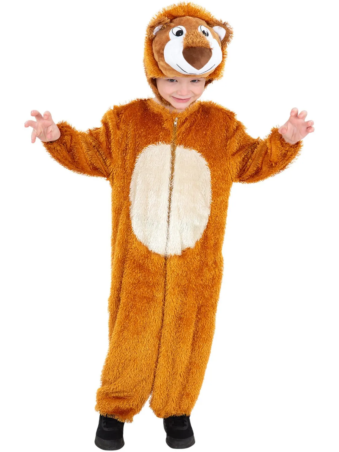 Smiffys Lion Costume leone bambino marrone 4-6 anni