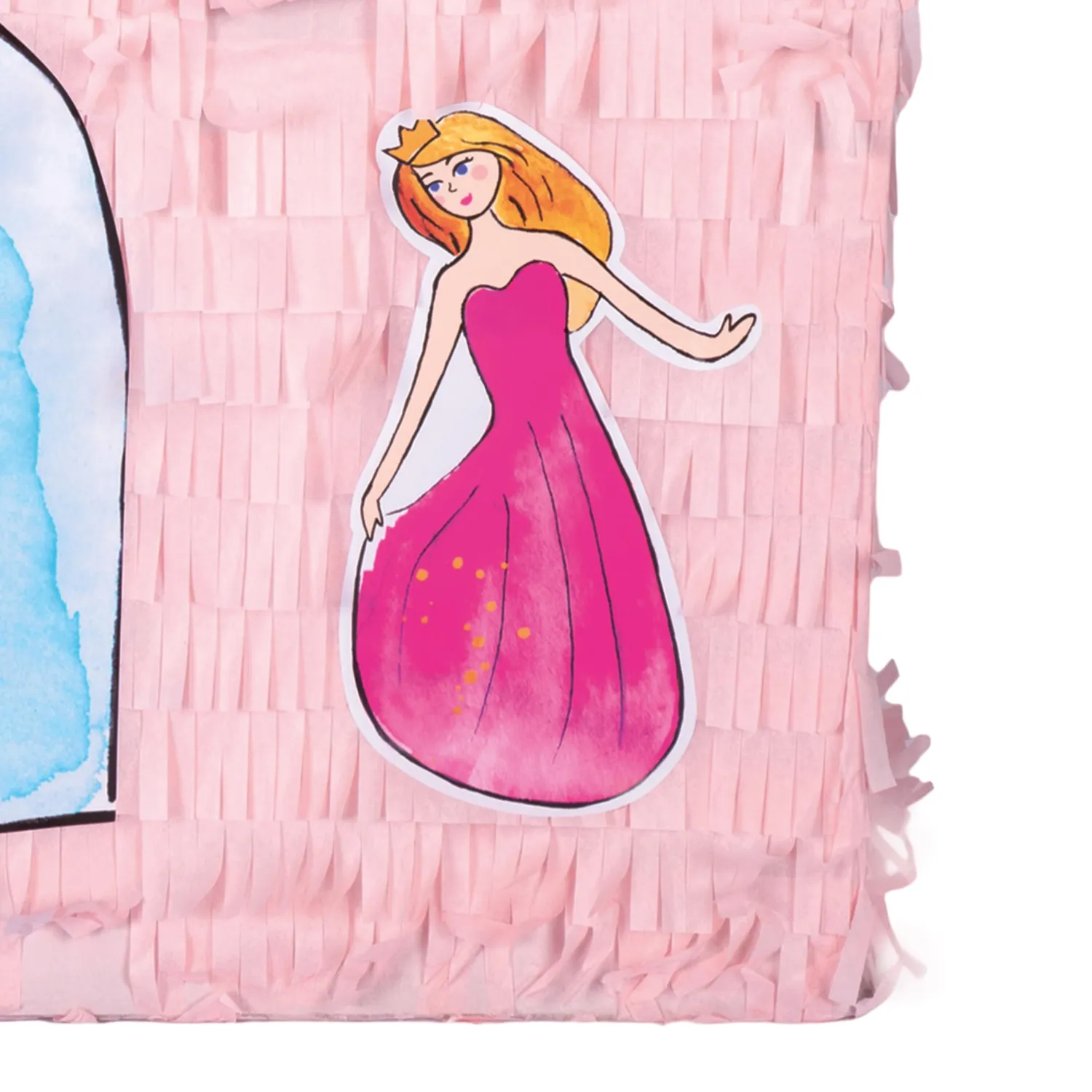 P'tit Clown 22906 piñata castello 47,7x53,8 cm vuota