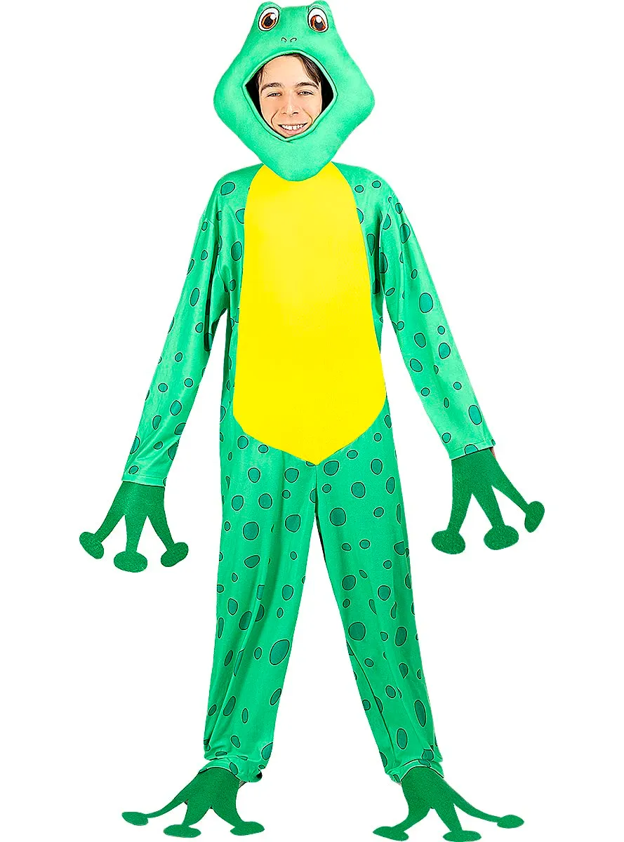 Funidelia Rana Costume Adulto L-XL Verde