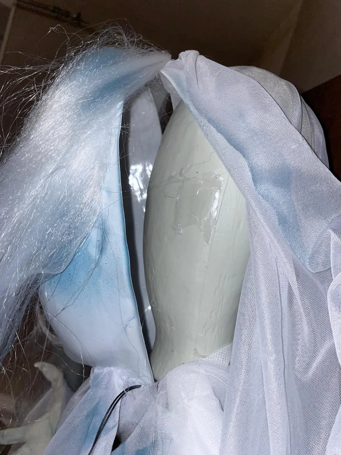 P'tit Clown fantasma incatenato decorazione Halloween 130 cm