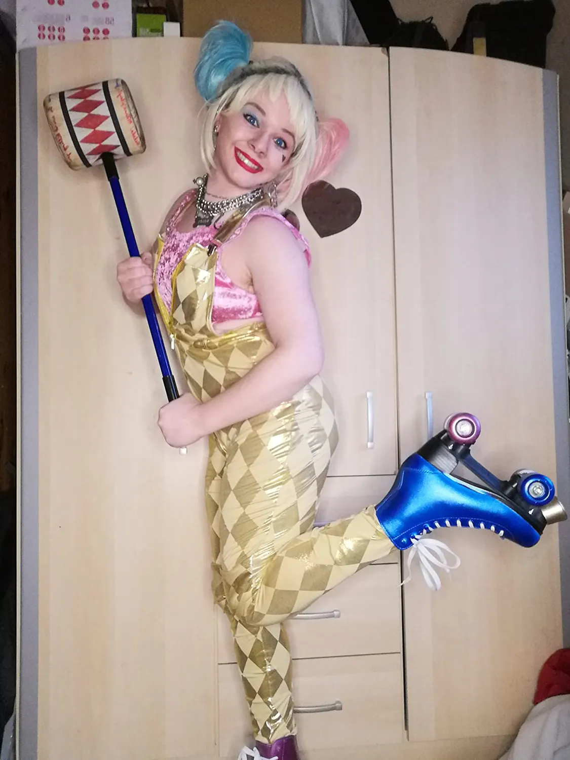 Funidelia Harley Quinn Birds of Prey costume donna