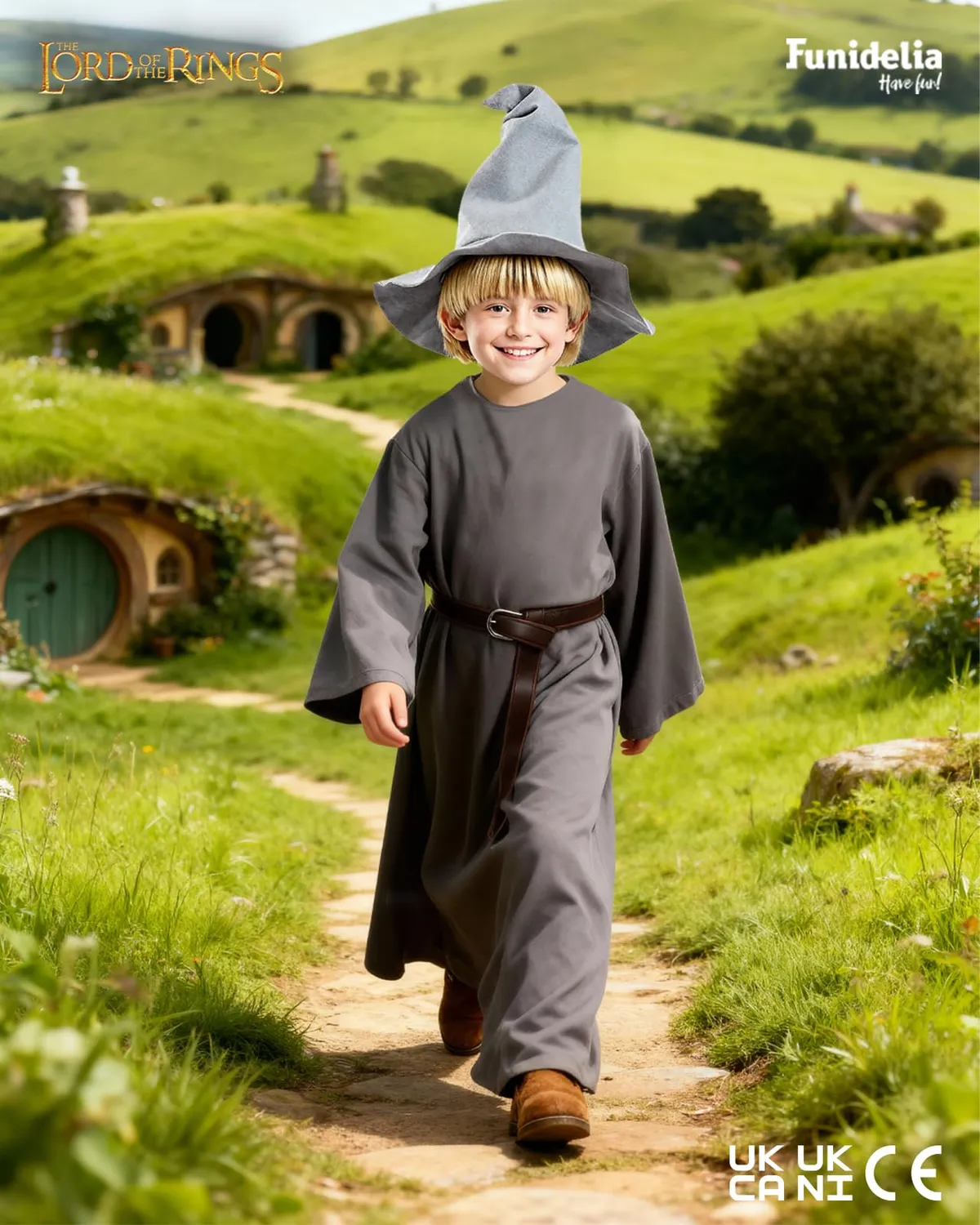 Funidelia Gandalf Signore Anelli Costume 3-4 anni