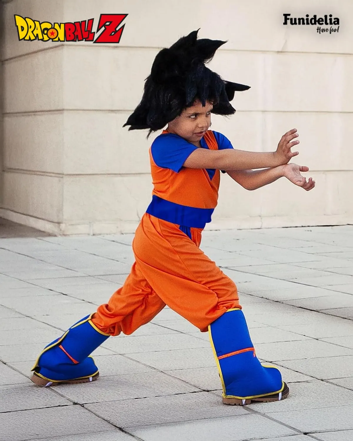 Funidelia Goku Dragon Ball costume bambino 7-9 anni arancione