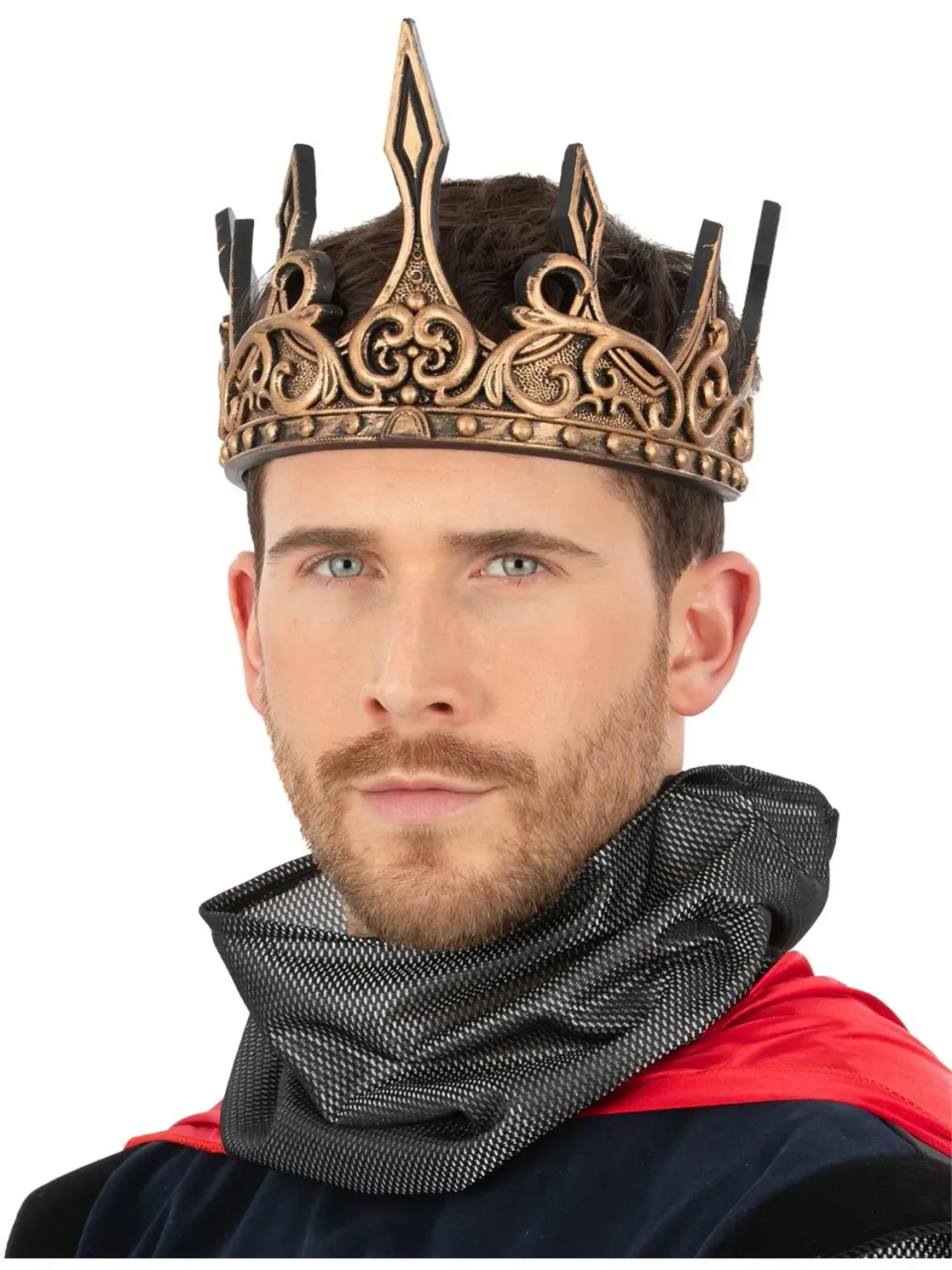 Smiffys Viking Crown corona oro e nero unisex