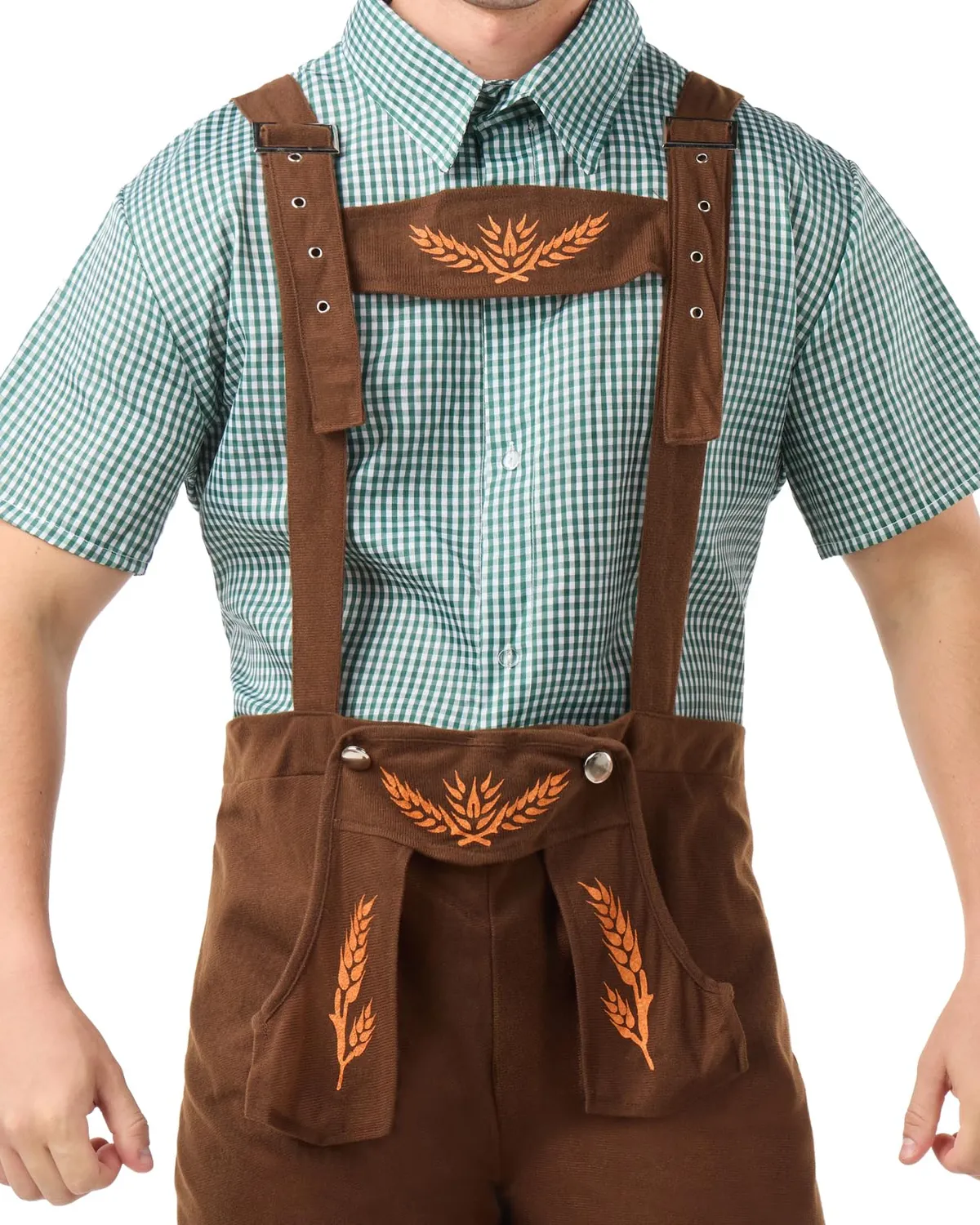 Funidelia Oktoberfest costume uomo tirolese marrone