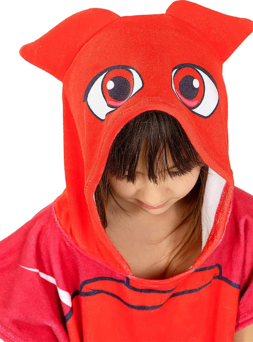 Funidelia Gufetta poncho mare bambina rosso