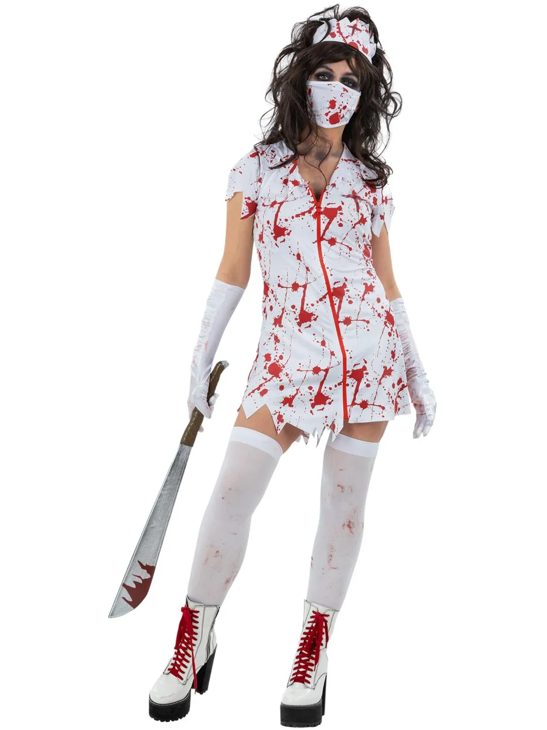 Smiffys Zombie Nurse costume infermiera zombie donna