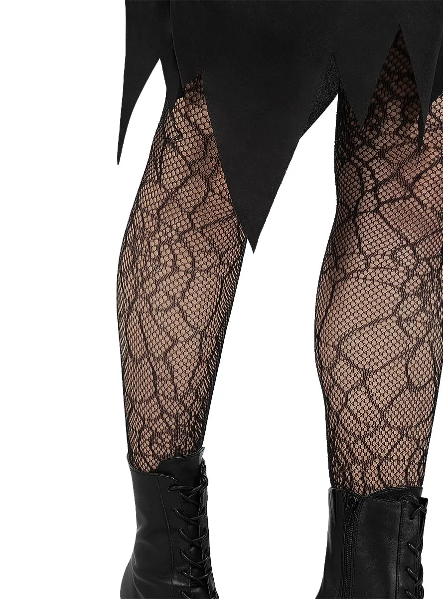Funidelia Collant Ragnatele accessorio strega nero donna