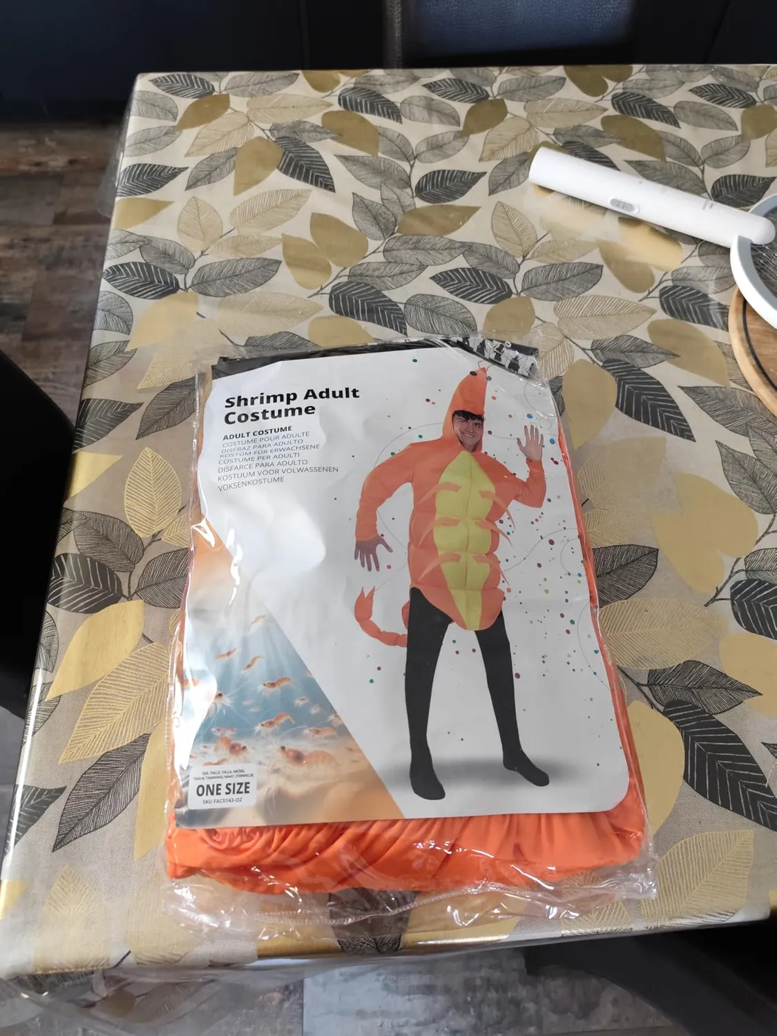 Funidelia Costume Gambero Adulto Arancione