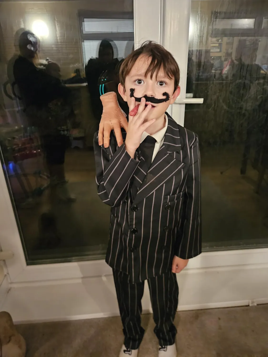Funidelia Famiglia Addams Gomez costume bambino 10-12 anni