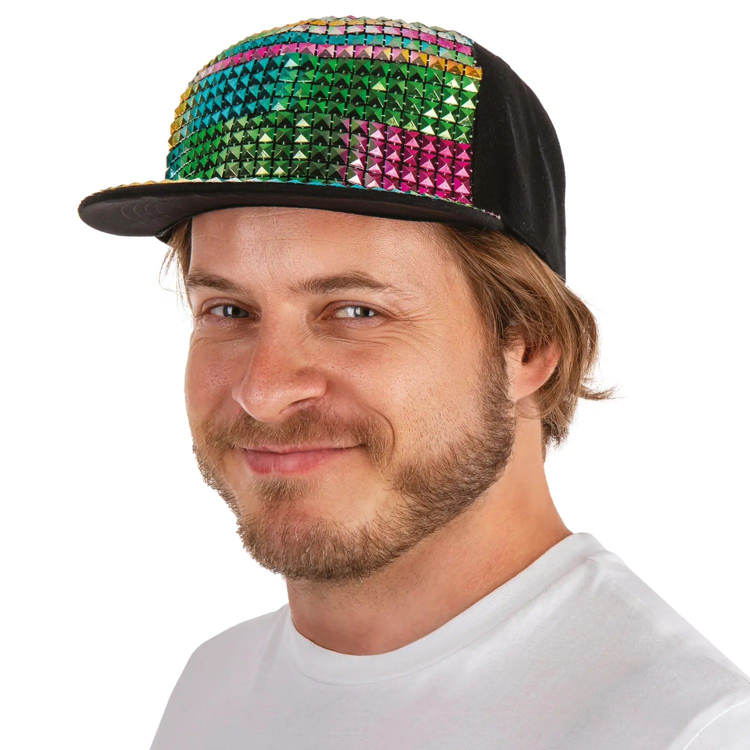 P'tit Clown 66640 Berretto Bling Bling Multicolore Adulto