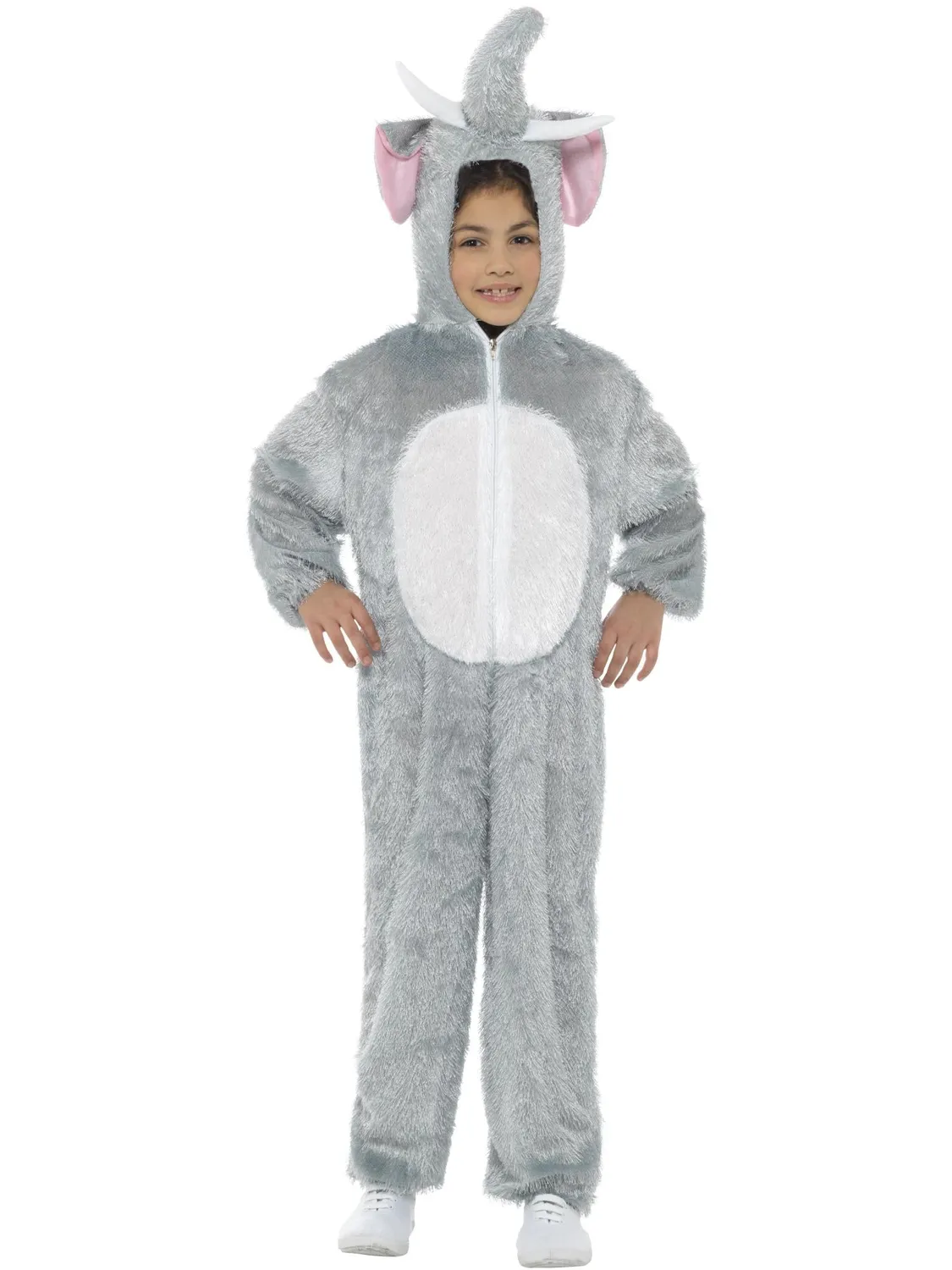 Smiffys Elefante Costume Bambino Grigio 4-9 Anni