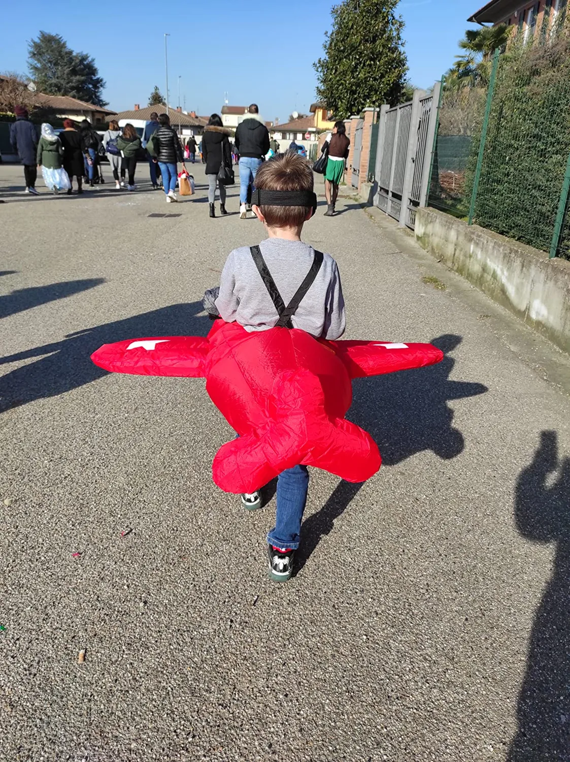 Bodysocks Aeroplano Costume Gonfiabile Bambino pilota