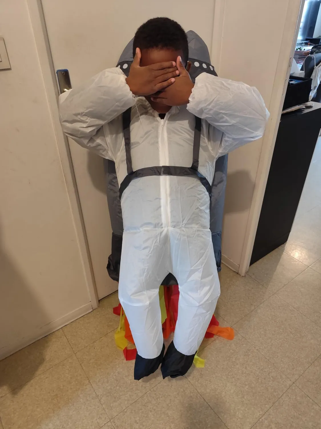 Bodysocks Costume Gonfiabile Jetpack Bambini 5-11 Anni