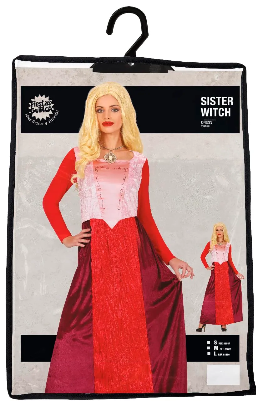 Fiestas Guirca Costume Strega Rossa Donna S Halloween