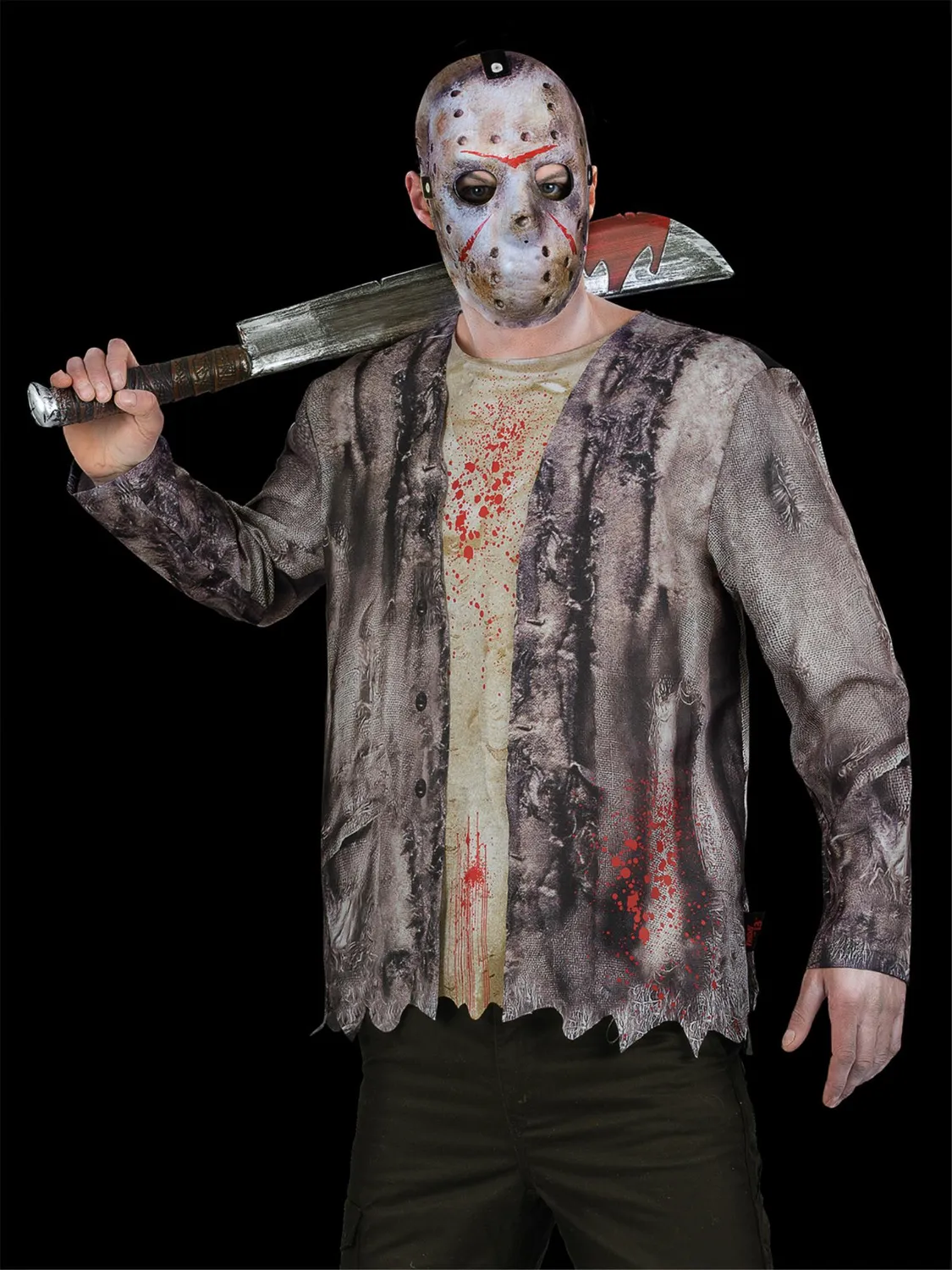 Smiffys Jason Voorhees kit maschera + machete adulto