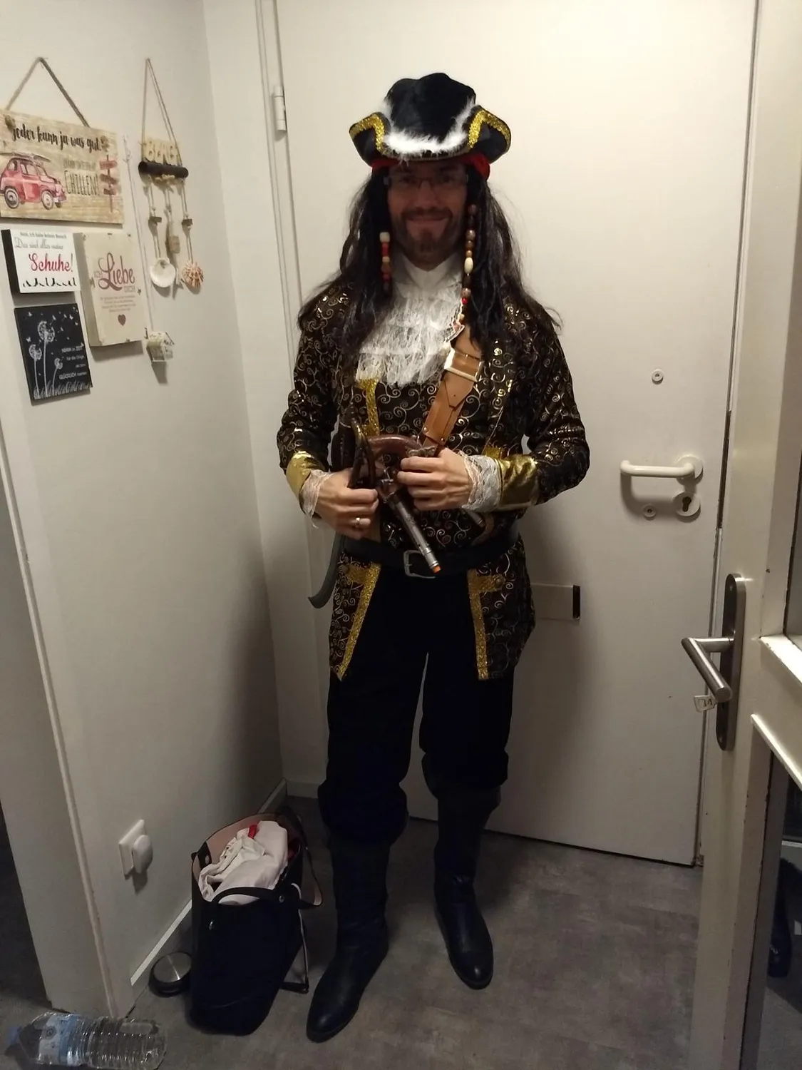 Fiestas Guirca Cinturone Pirata con Pistole Accessorio Costume
