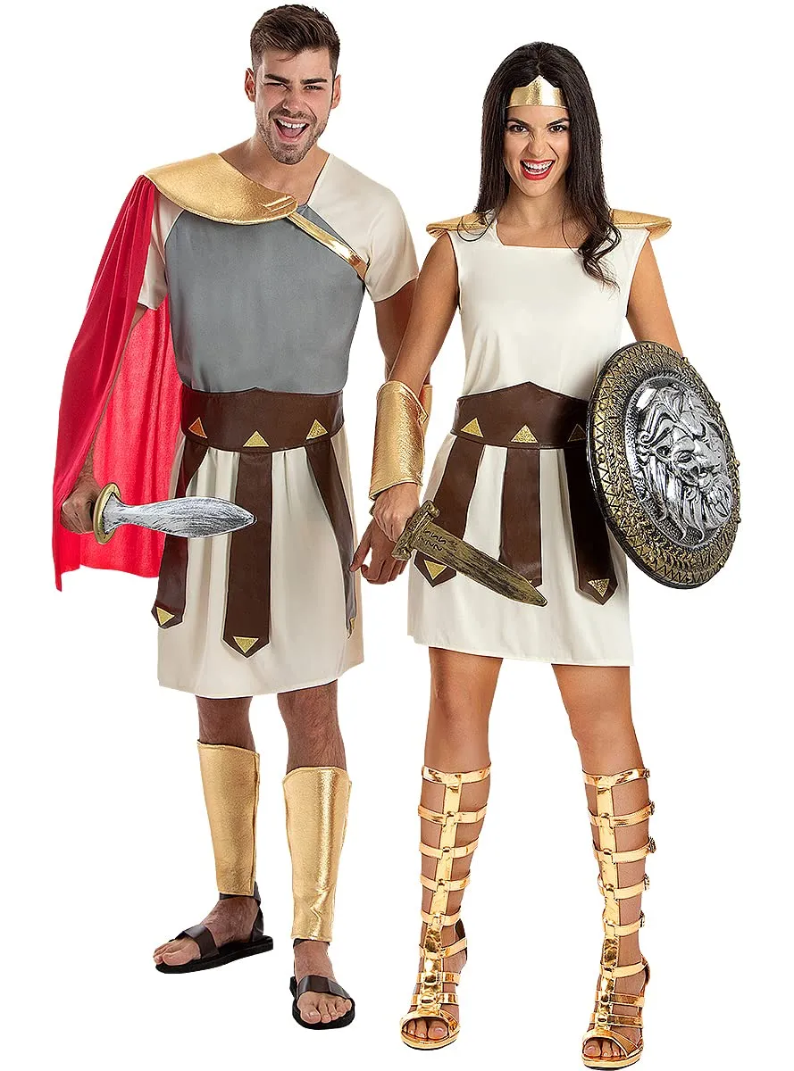 Funidelia Romano spada e scudo accessorio marrone
