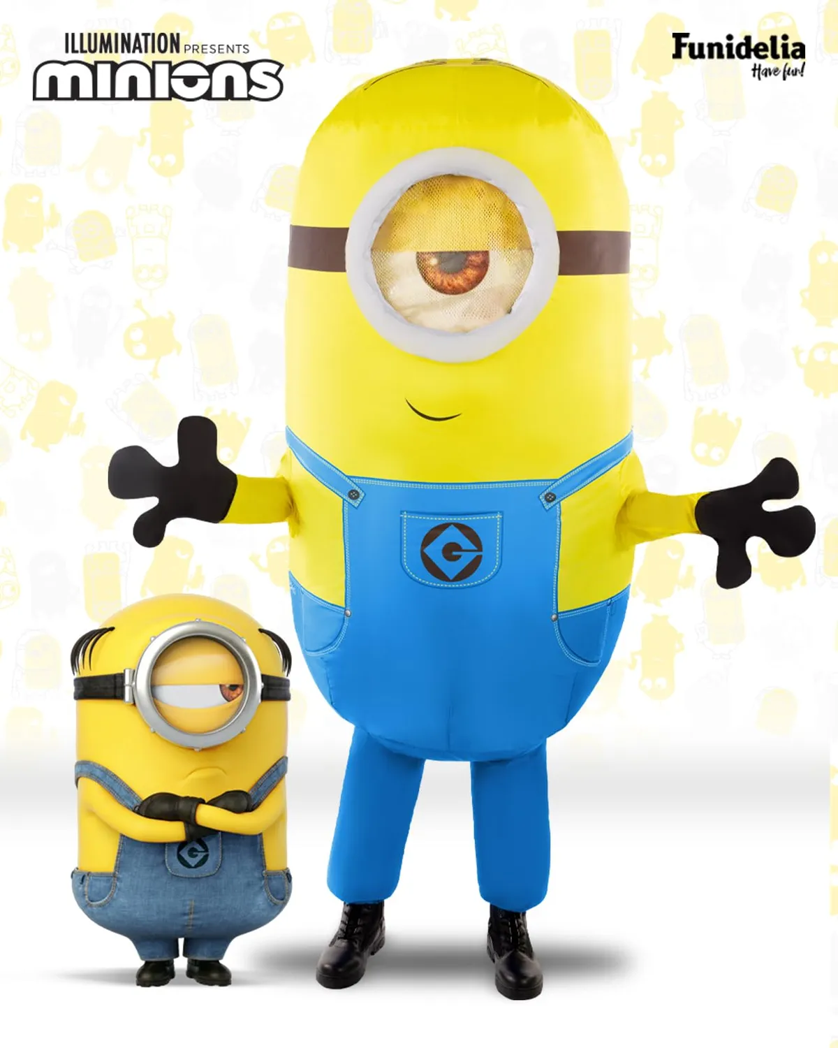 Funidelia Minions costume gonfiabile adulto taglia unica