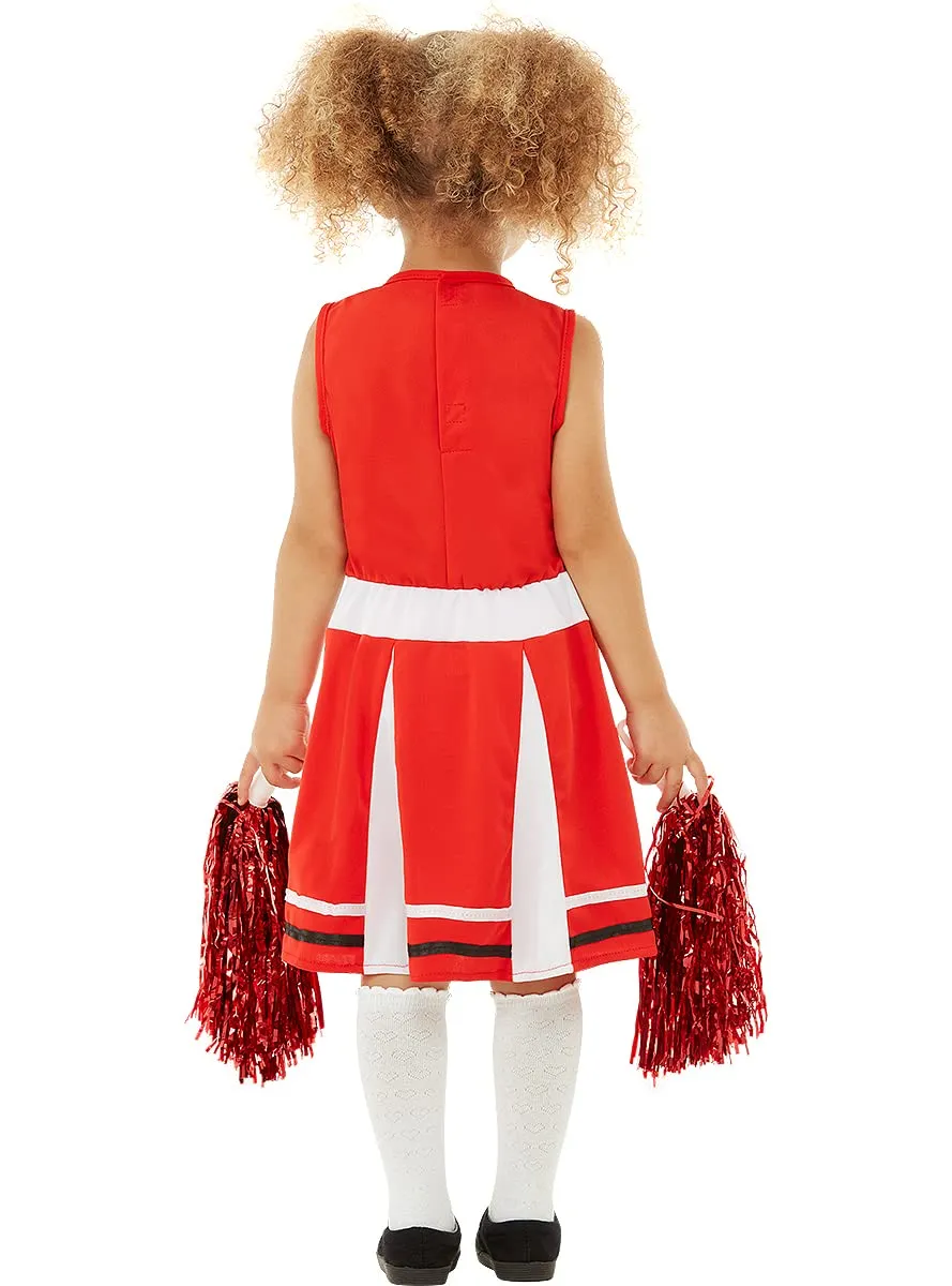 Funidelia Cheerleader costume bambina rosso 7-9 anni