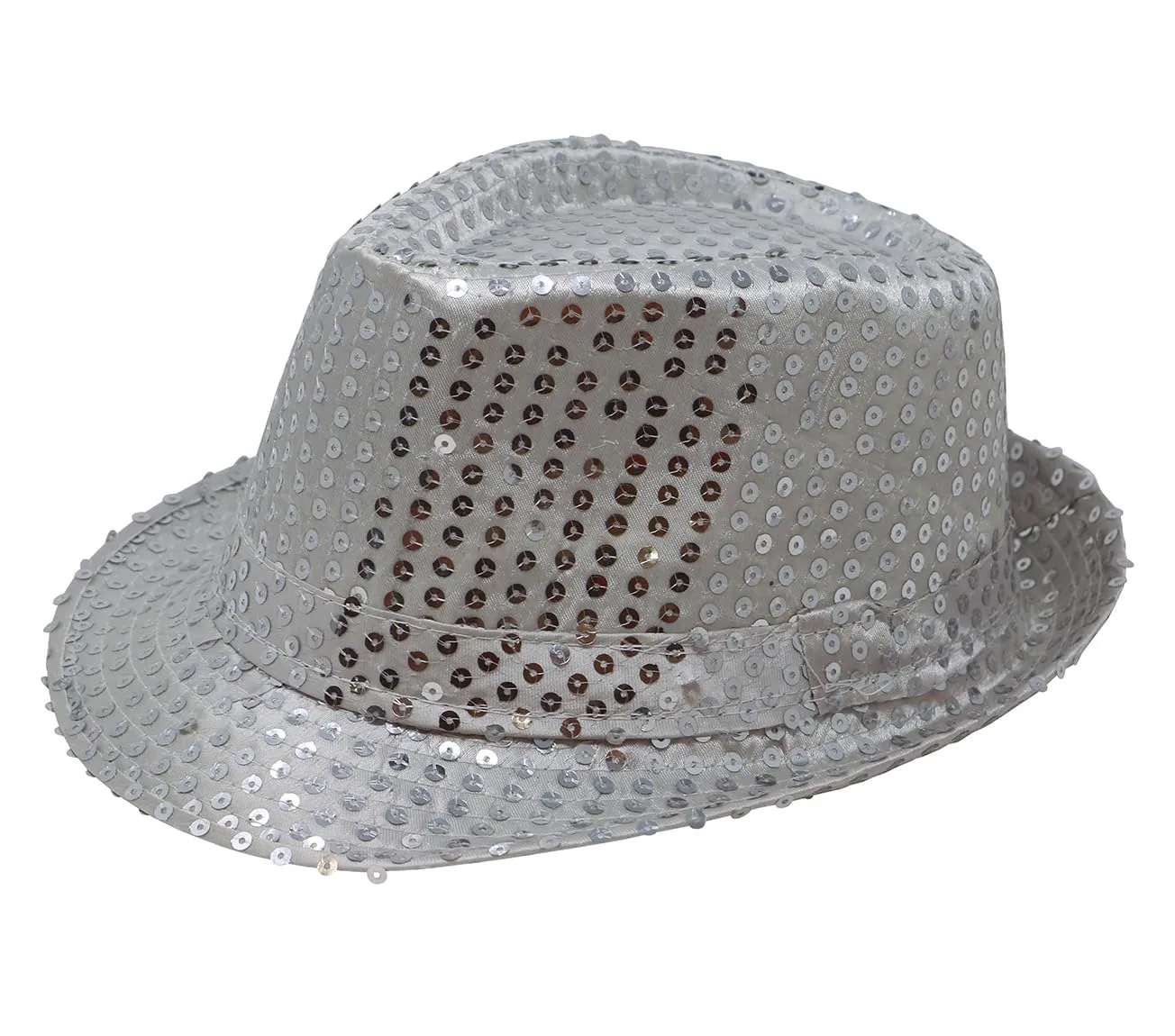 Fiestas Guirca Cappello Cinese Mandarino Argento Taglia Unica