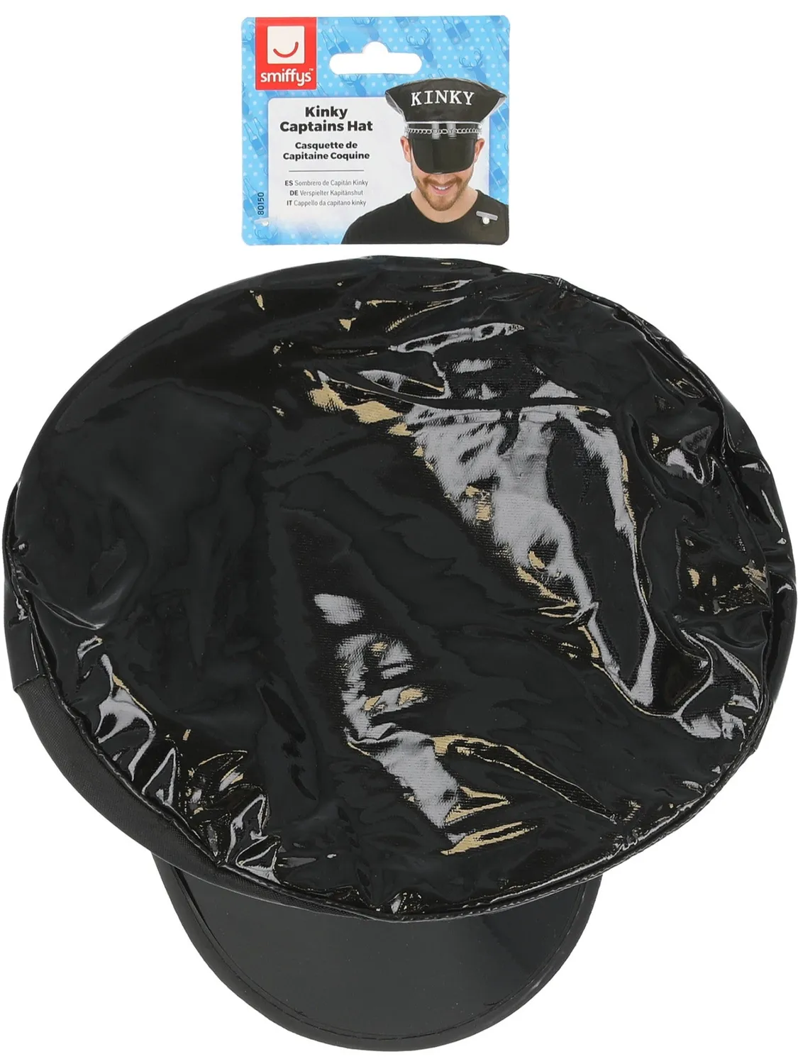 Smiffys Kinky Captains cappello capitano nero taglia unica