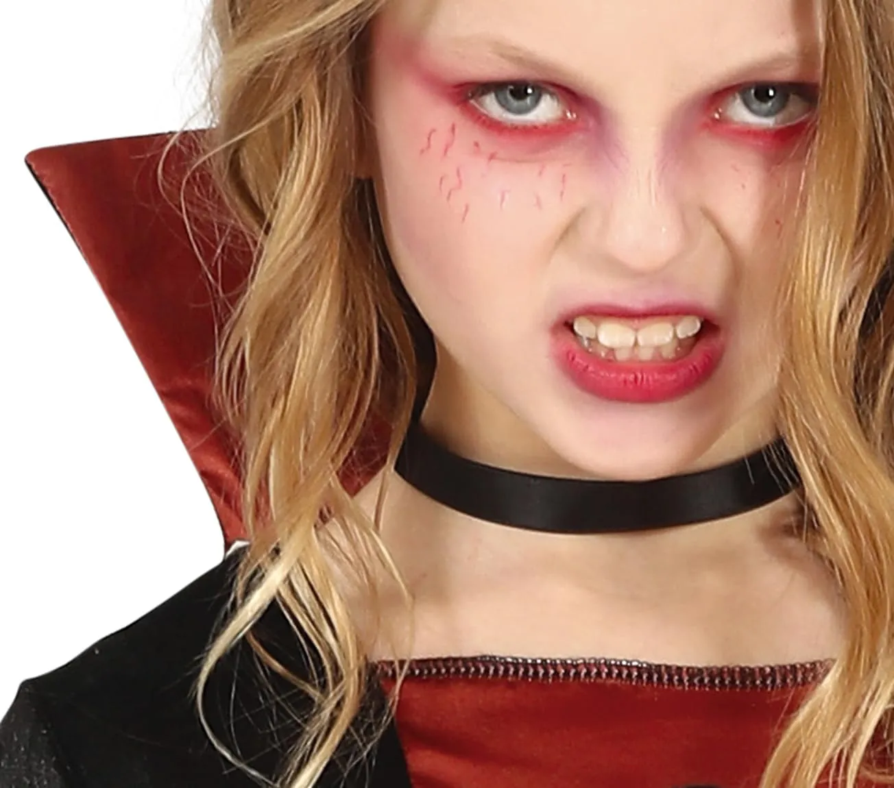 Guirca Vampiressa Draculessa costume bambina 7-9 anni nero