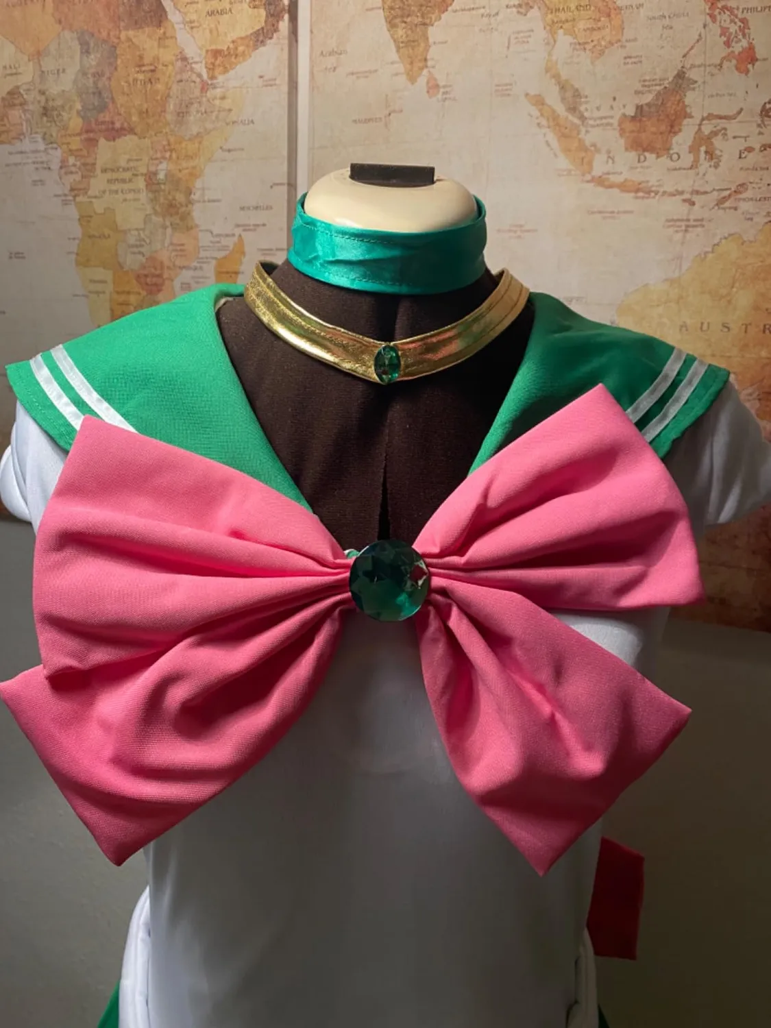 Funidelia Sailor Jupiter costume donna L verde