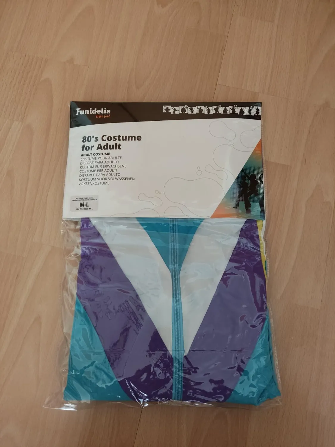 Funidelia Anni '80 costume adulto pop taglia L-XL