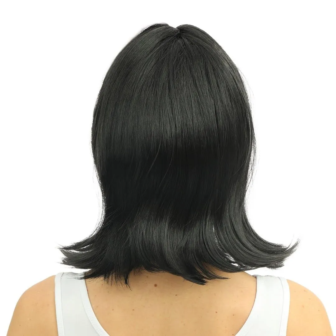 P'tit Clown 89204 parrucca Charleston nera anni 20