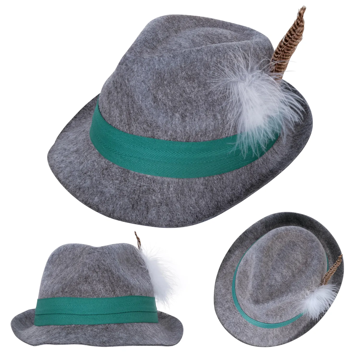 P'tit Clown 23845 cappello bavarese grigio adulto