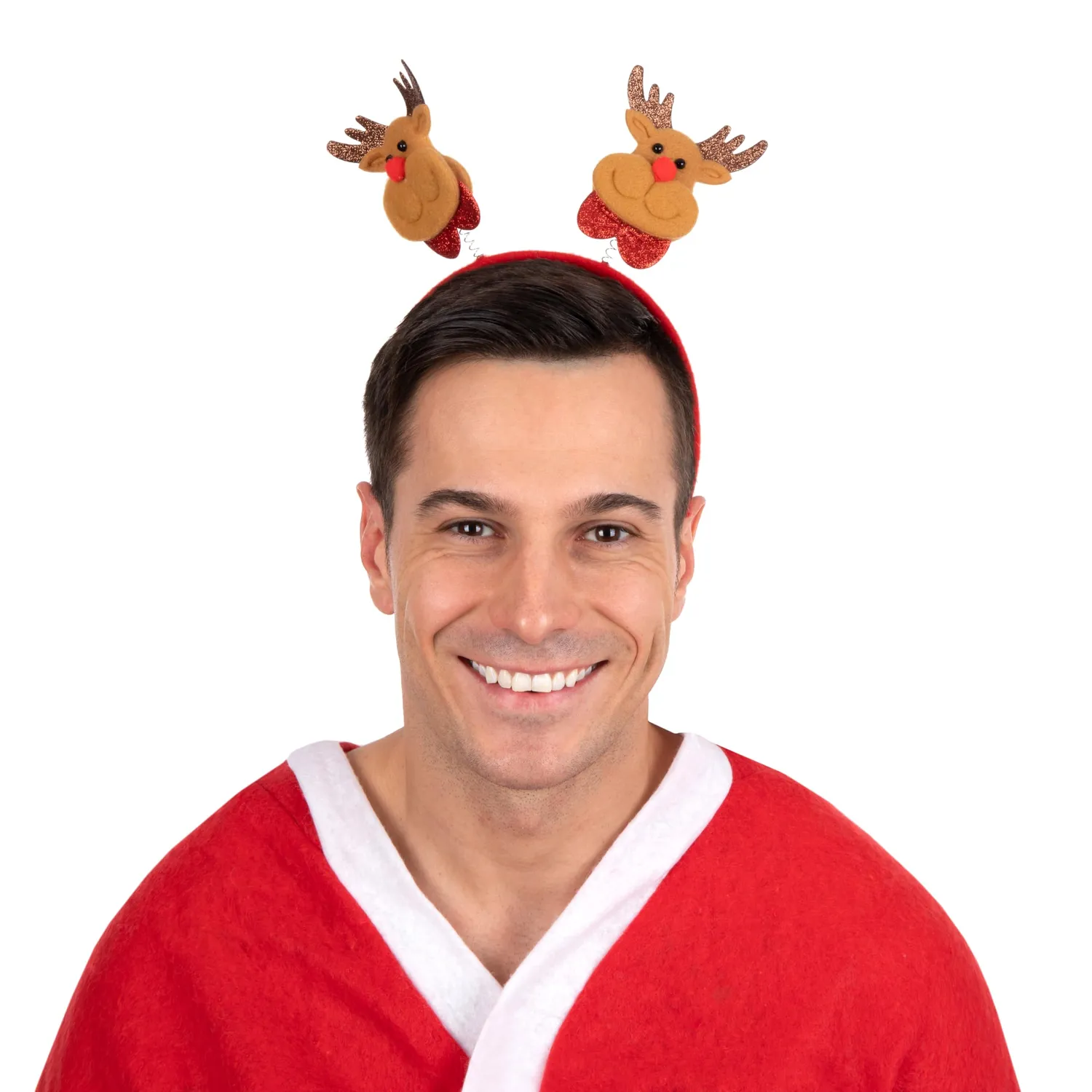 P'tit Clown Cerchietto Natale Paillettes Modello Casuale