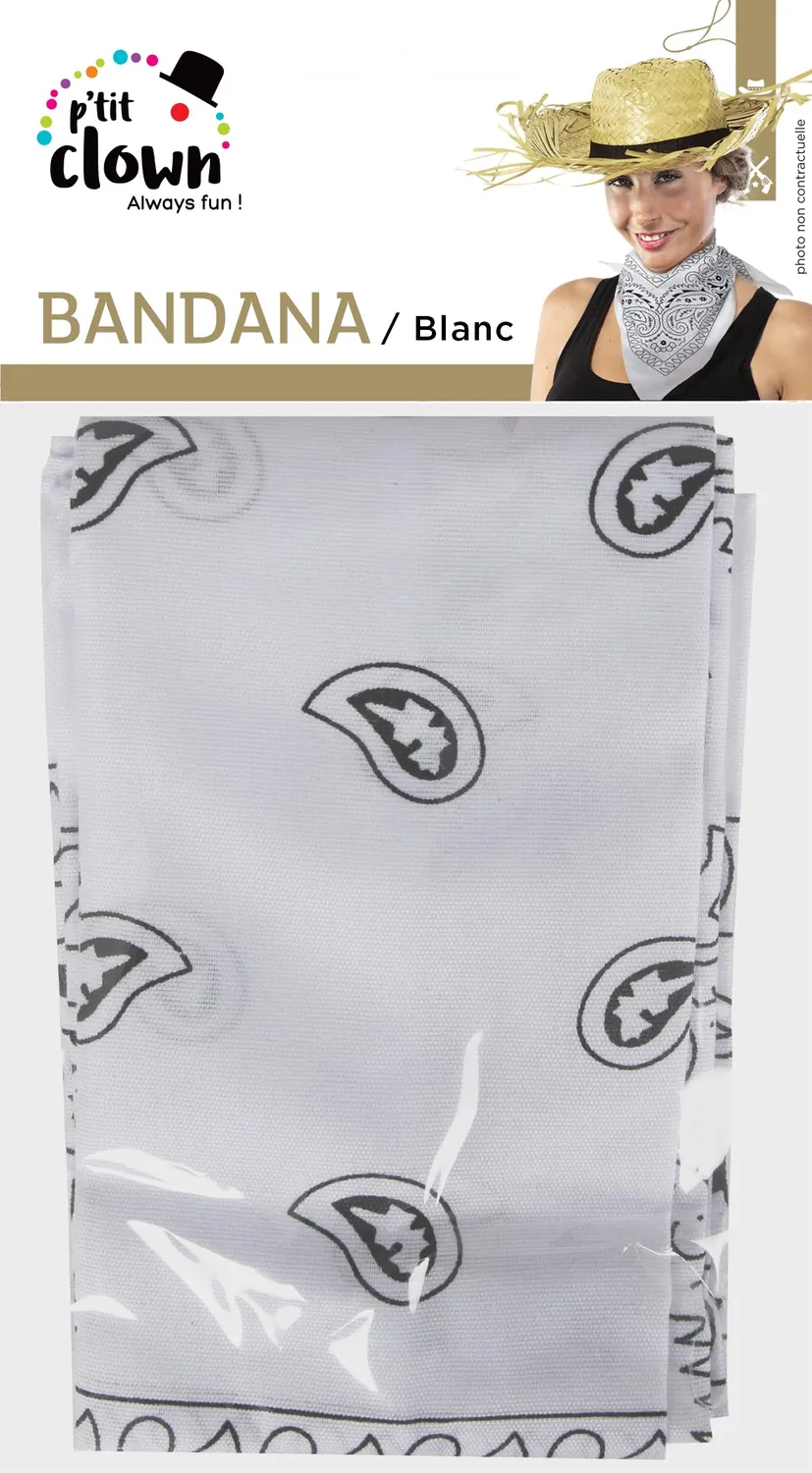 P'tit Clown 19114 Costume Adulto Bianco