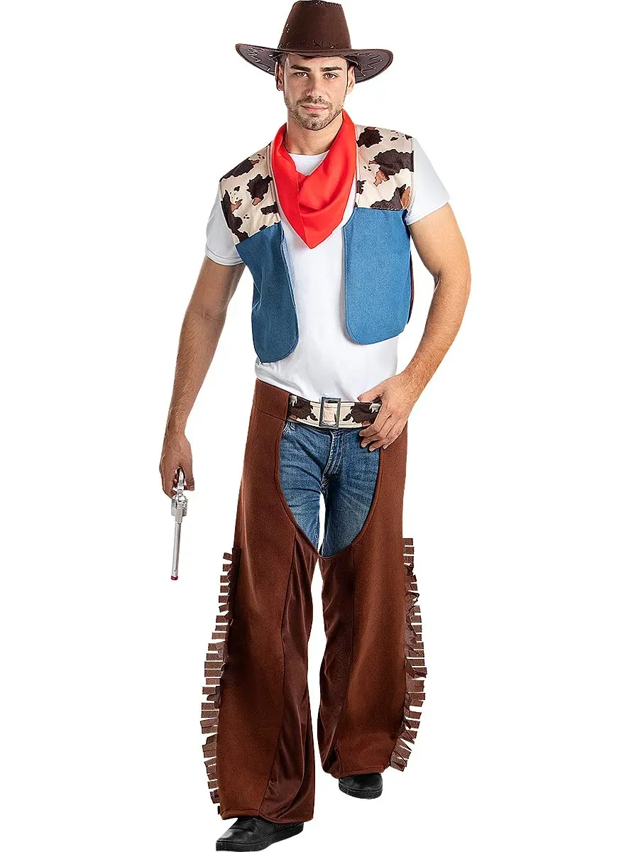 Funidelia cowboy costume uomo S-M western
