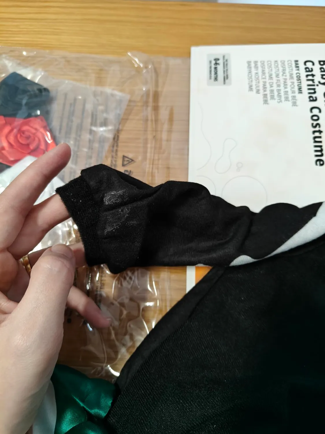 Funidelia Costume Catrina bebè 0-6 mesi nero teschio