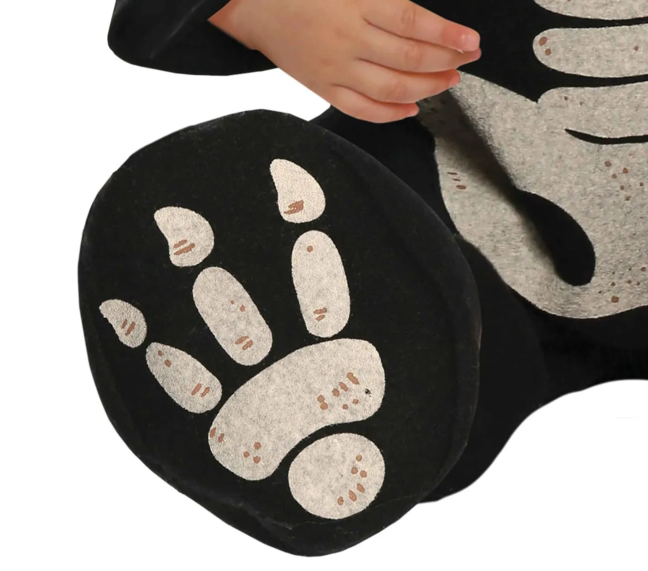 Guirca Scheletro Pipistrello costume bambino 12-18 mesi nero