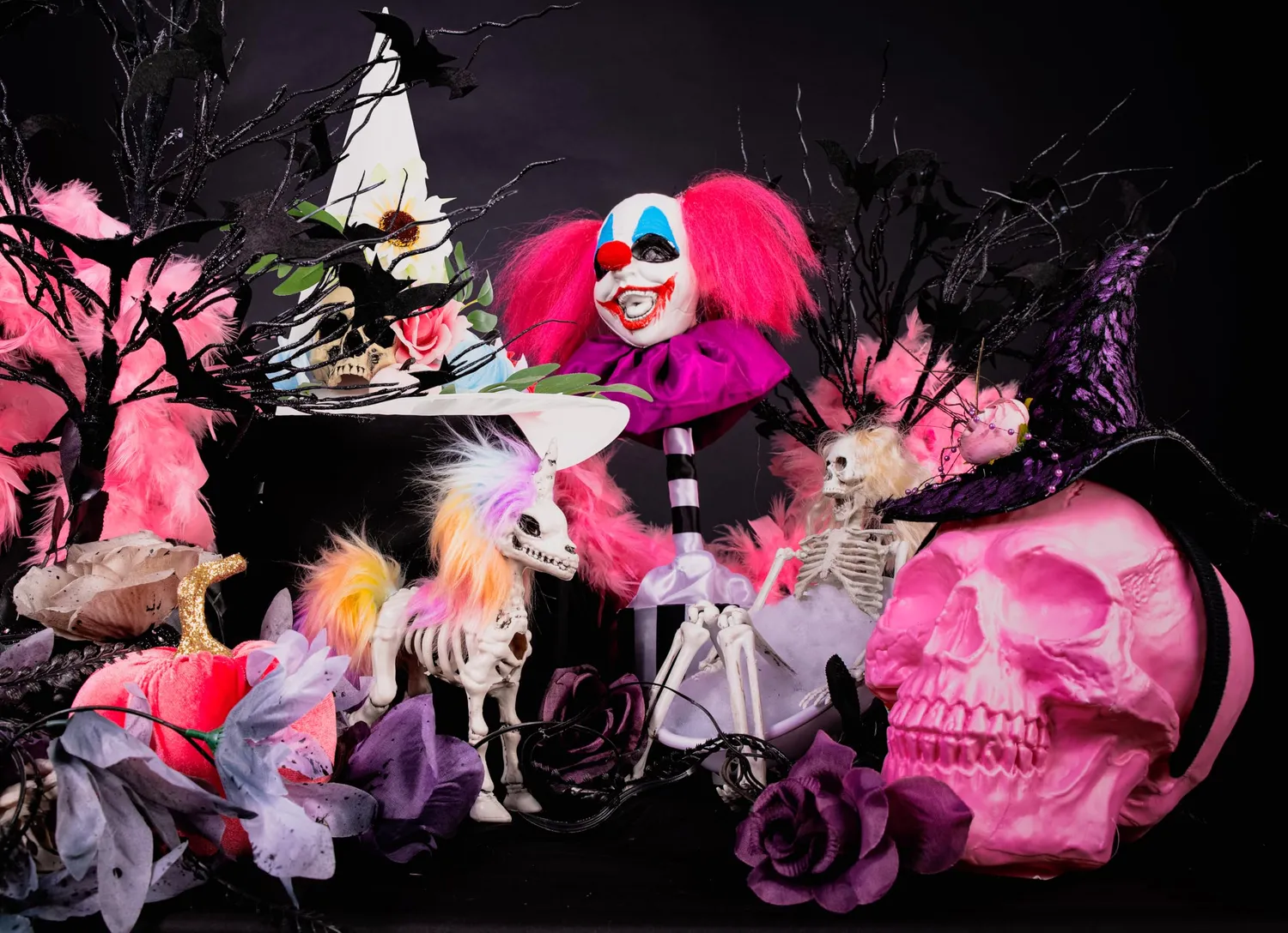 P'tit Clown 23535 testa clown animata sonora luminosa 45cm