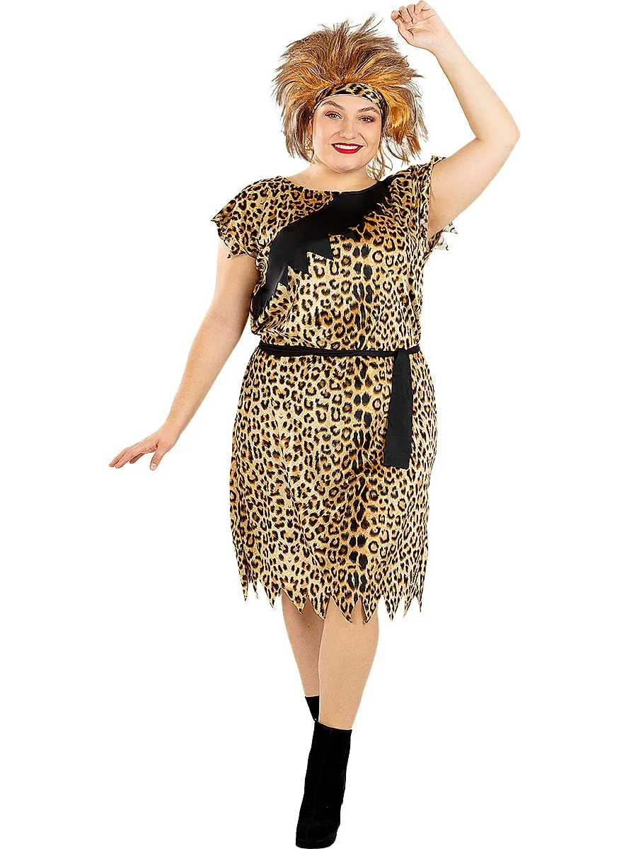 Funidelia Cavernicola Troglodita Costume Donna L Marrone
