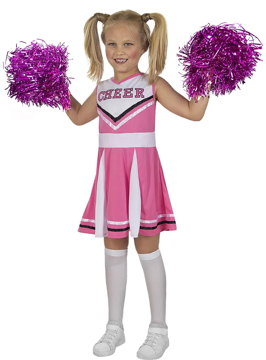 Funidelia Cheerleader costume bambina rosso 7-9 anni