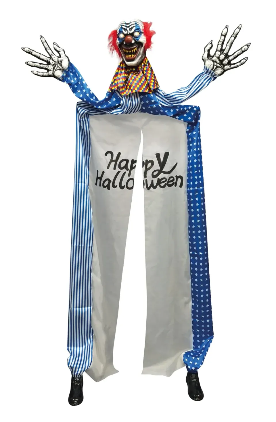 P'tit Clown Clown Ballerino tenda porta Halloween 2,6 m
