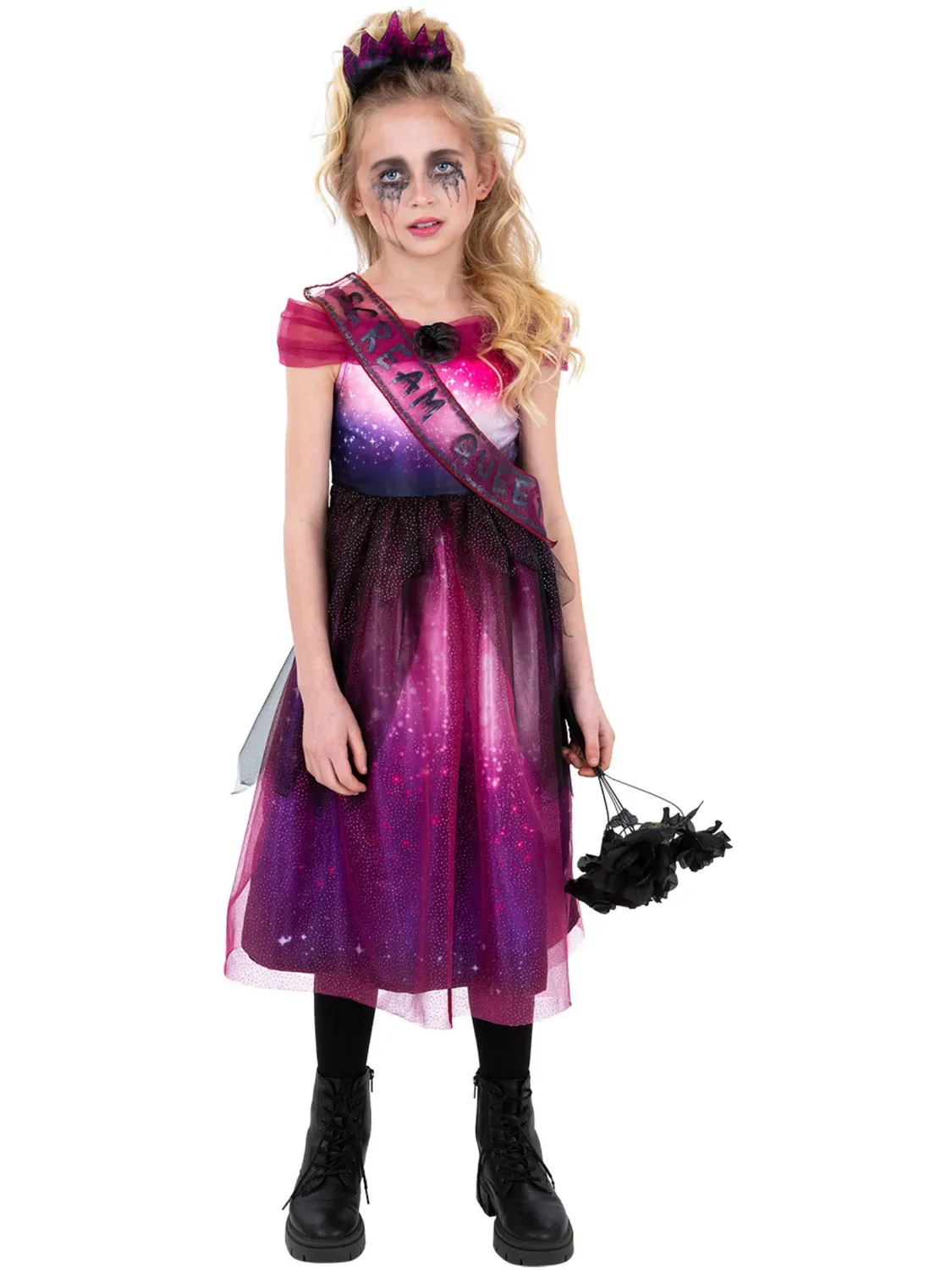 Smiffys Scream Queen vestito bambina S regina horror
