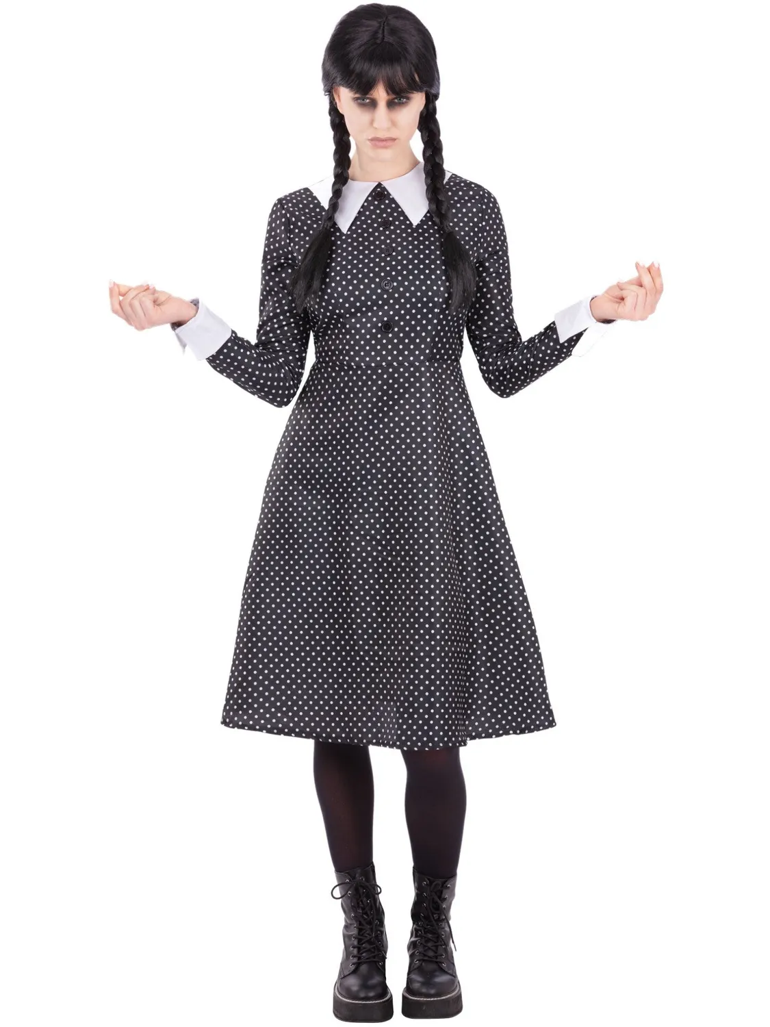 Smiffys Gothic School Girl costume donna gotico M