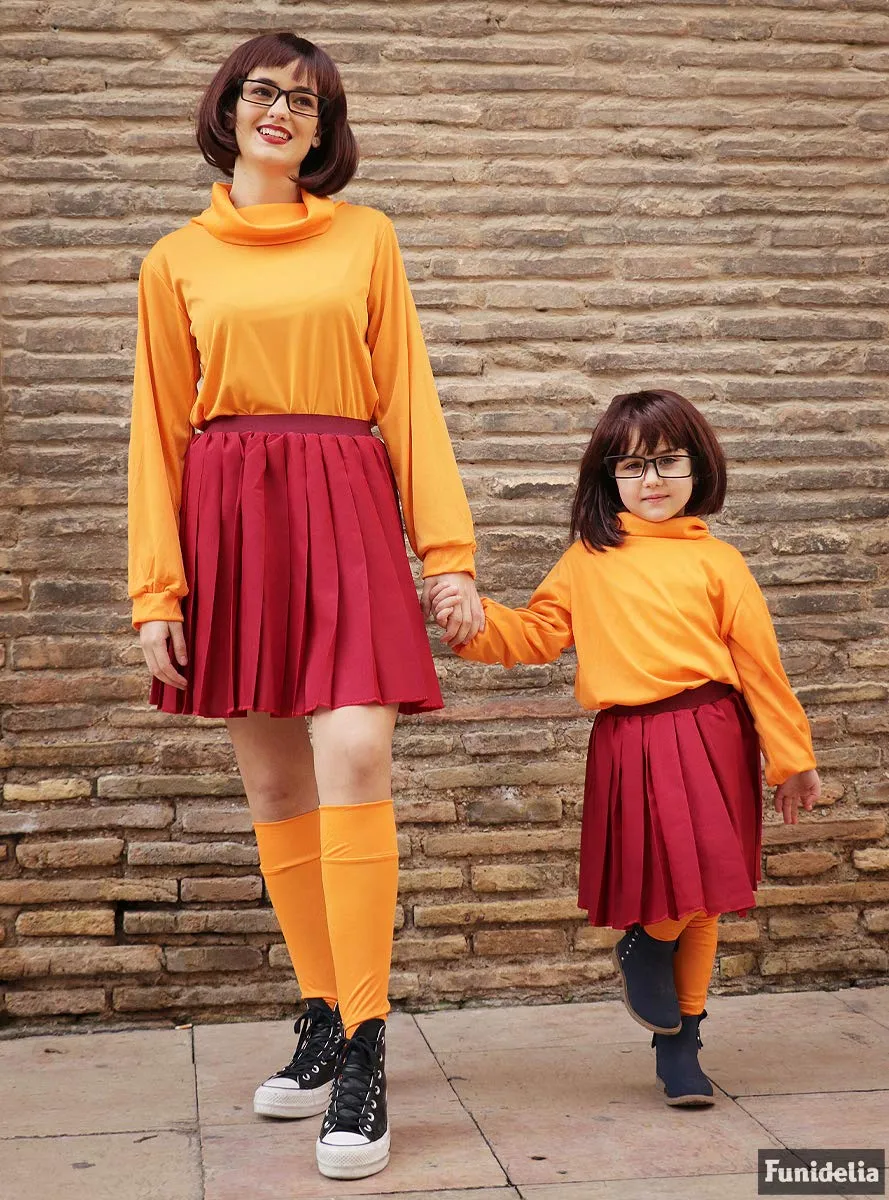 Funidelia Velma Scooby Doo costume bambina 10-12 anni arancione