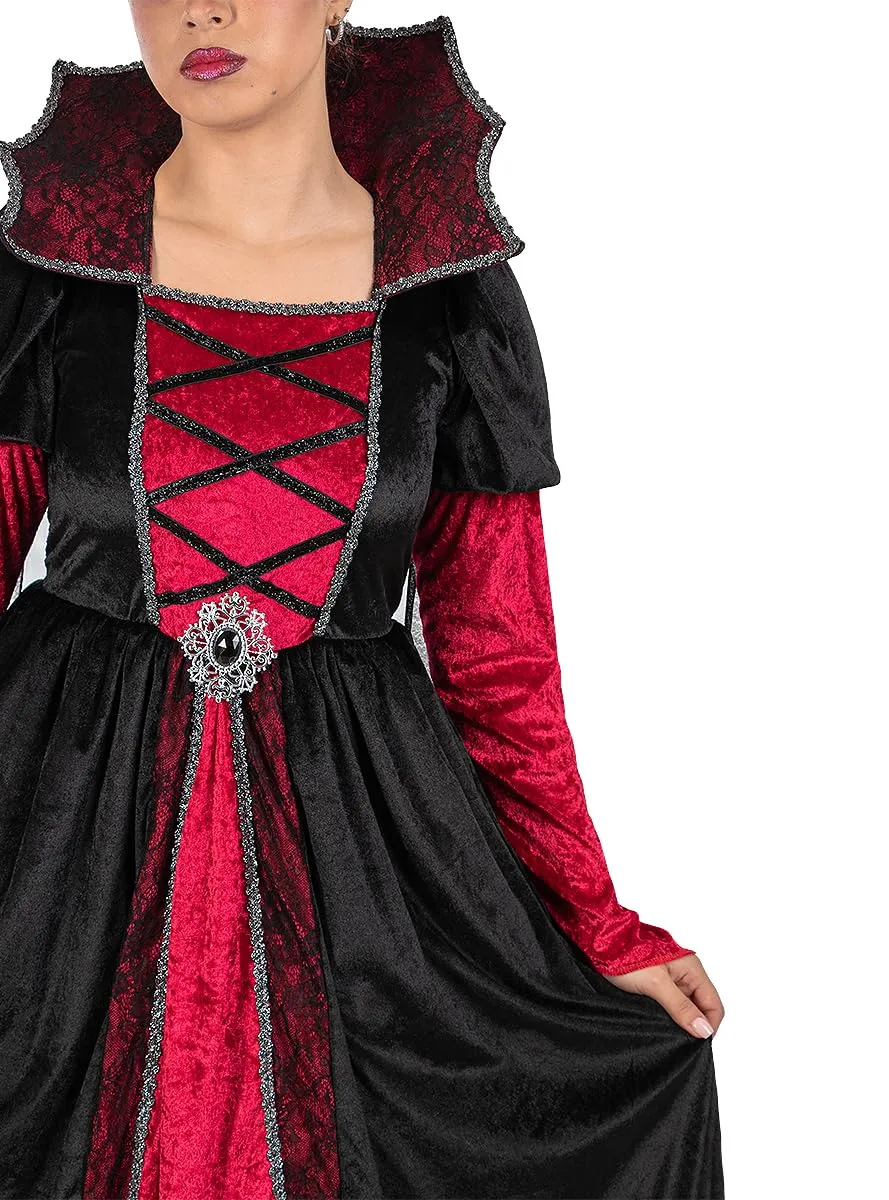 Funidelia Vampira Deluxe costume donna porpora XL