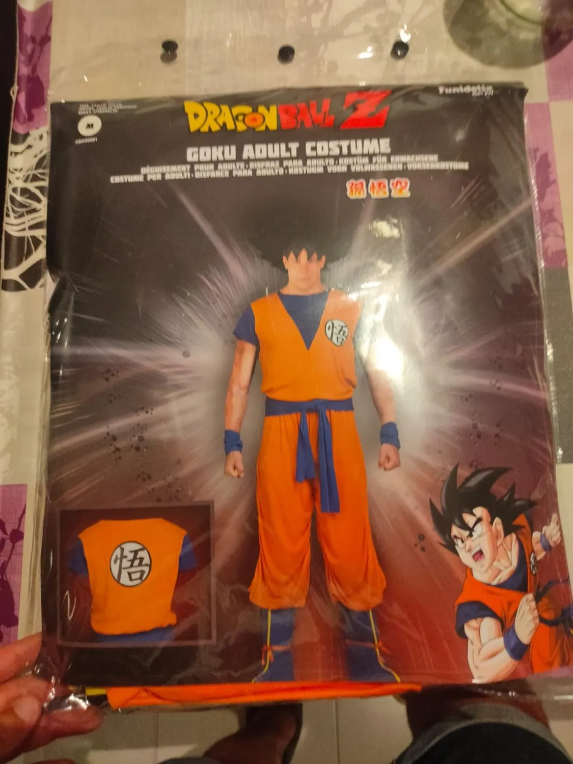 Funidelia Dragon Ball Goku Costume Uomo Arancione Ufficiale