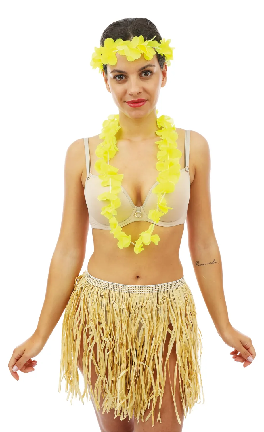 P'tit Clown 50407 Collana Hawaiana Fluo Poliestere Casual