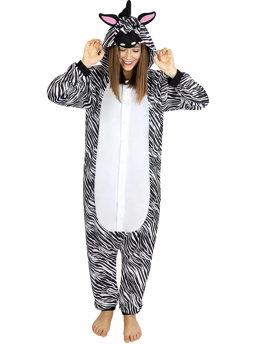 Funidelia zebra onesie costume S-M multicolore